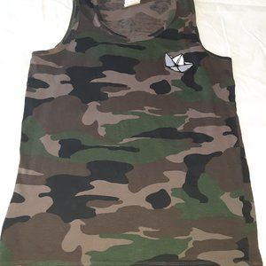 Camo Tank Top Hawk's Bay Large New Never Worn